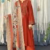 Asling 3PC Embroidered Dhanak Suit
