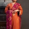 Zara Shahjahan 3PC Fancy Winter Suit with Printed Wool Shawl