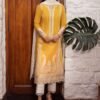 Elan 3PC Fancy Dhanak Embroidered Suit