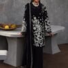 Cross Stitch 3PC Dhanak embroidered suit comes with a beautifully embroidered front, sleeves, and daman, paired with a plain trouser and an embroidered Dhanak shawl. Perfect for a cozy and elegant winter look!
