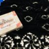 MARIA B Velvet Cutwork Shawl