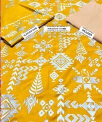 Lawn 2Pcs Embroidered Summer Dress