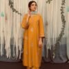 3PC Embroidered Lawn Dress with Printed Tarkashi Monark Dupatta